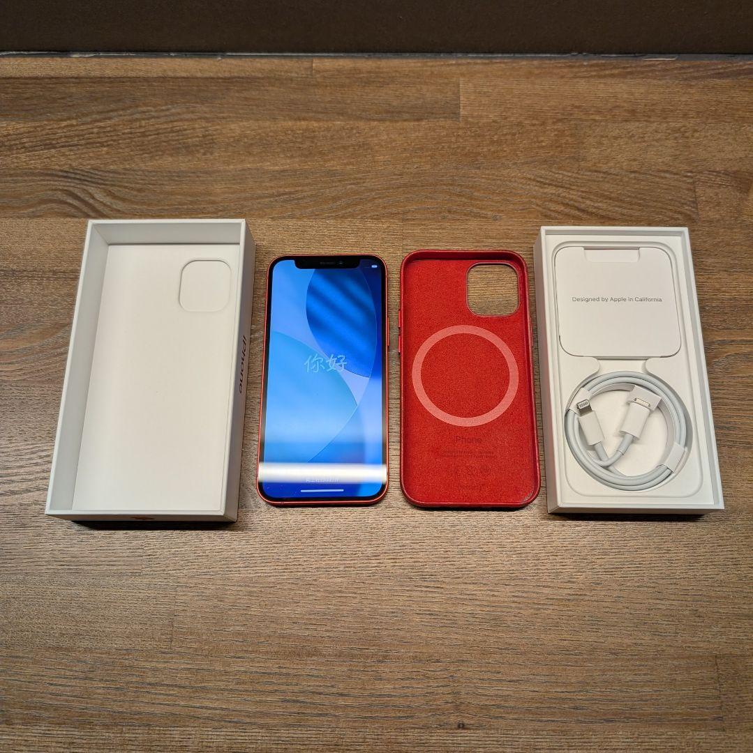 iPhone12mini 64GB RED 赤