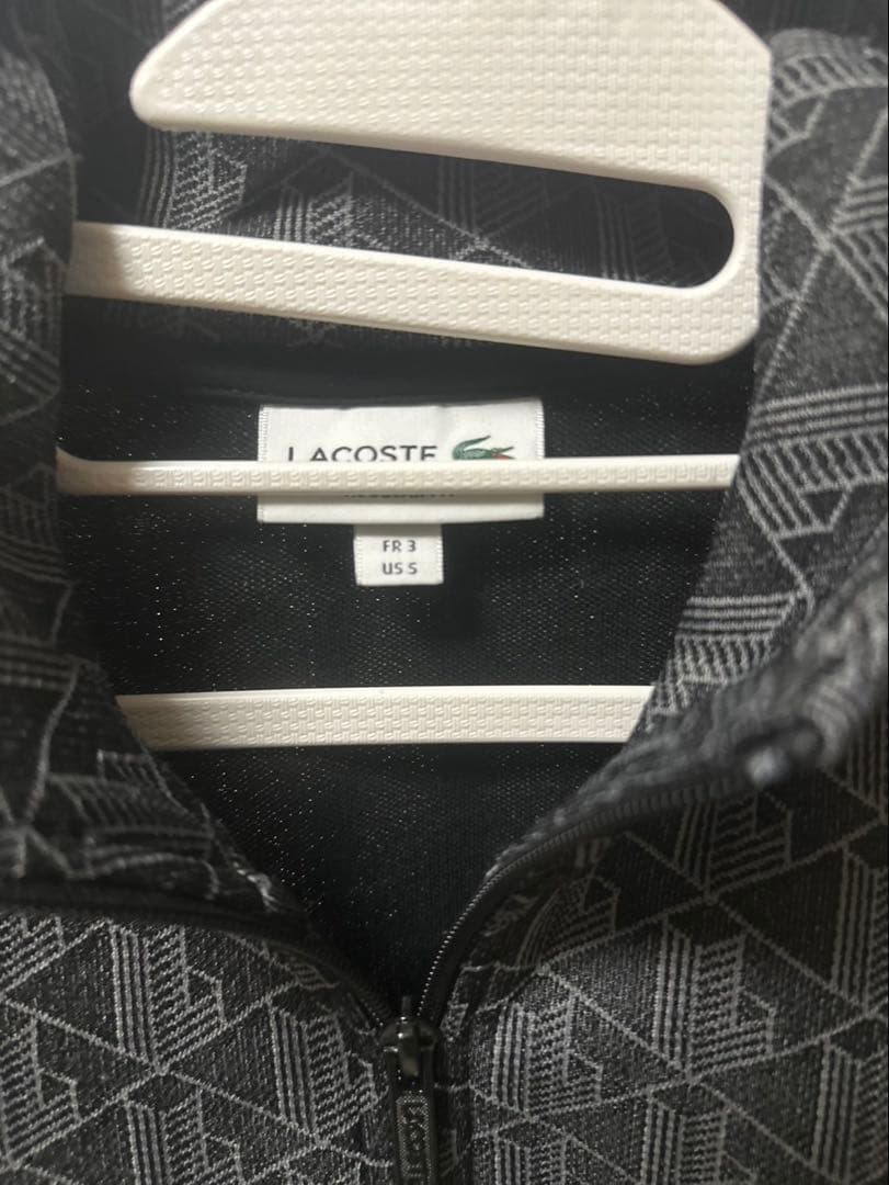 LACOSTE モノグラムジャカードトラックジャケット