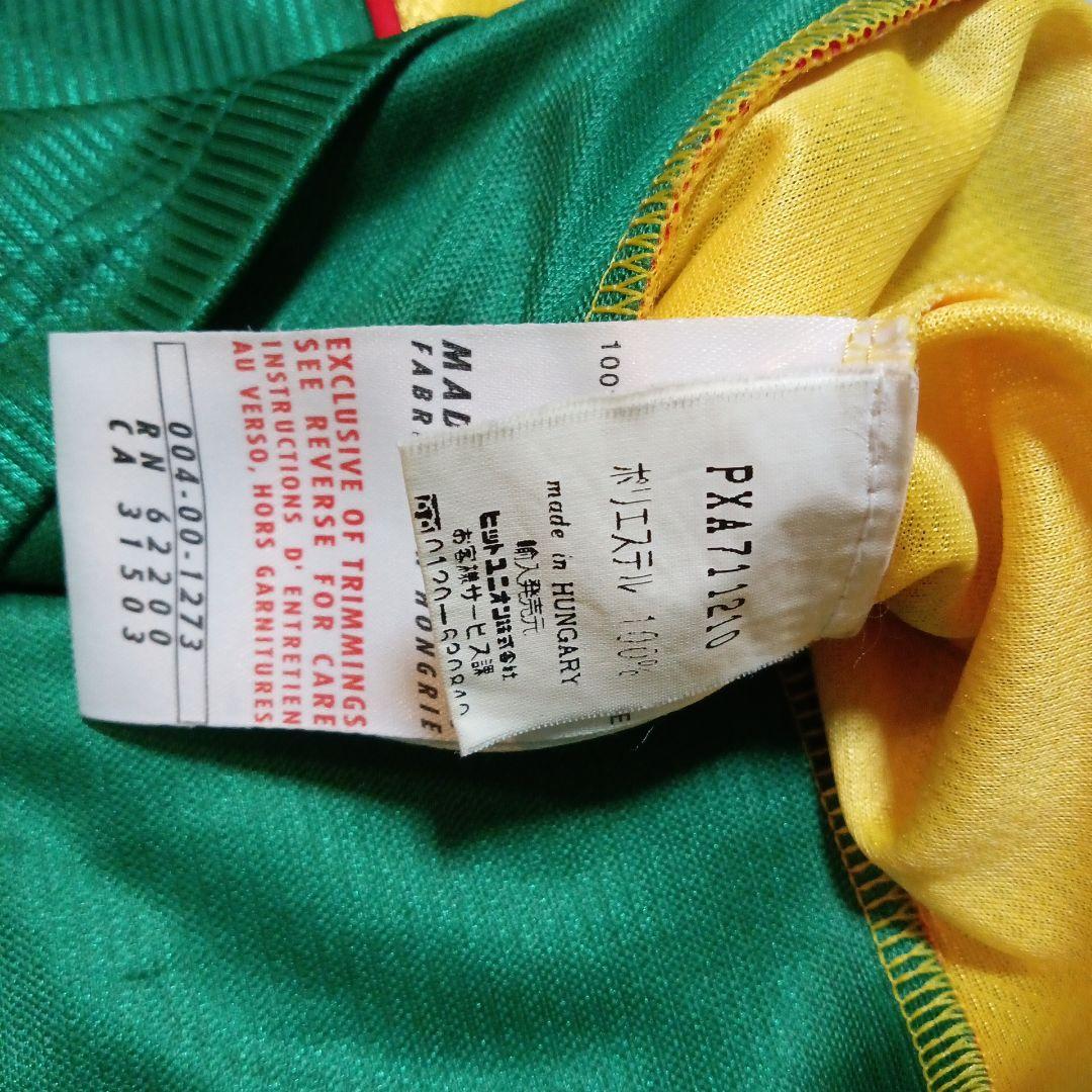 98年 W杯 カメルーン代表 プーマ サッカー 半袖 ユニフォーム ライオン