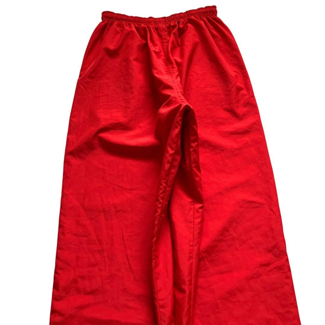 USA製90s OLD KAPPA ロゴテープナイロンセットアップ上下 Y2K