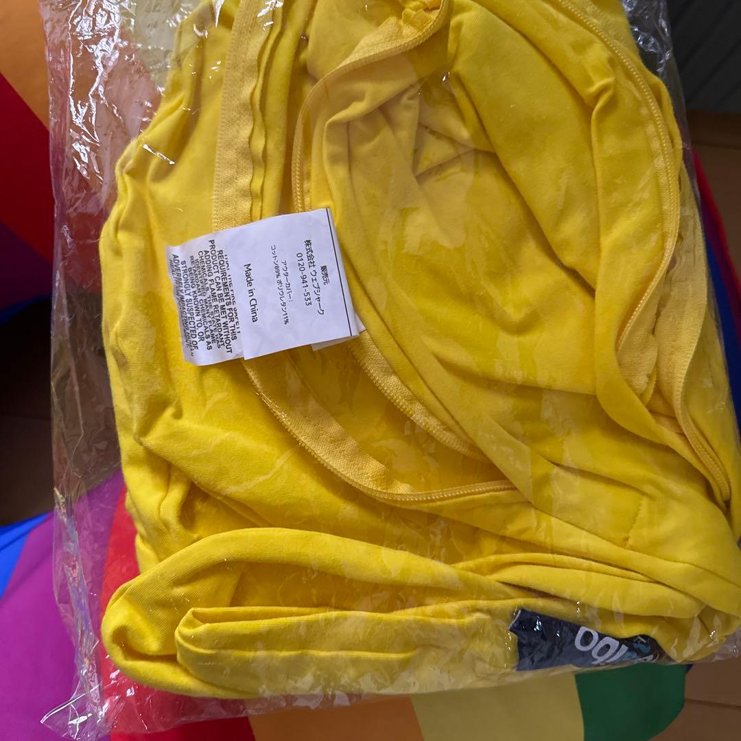 ヨギボー　レインボーカラー ビーズクッション　U字　カバー新品付き