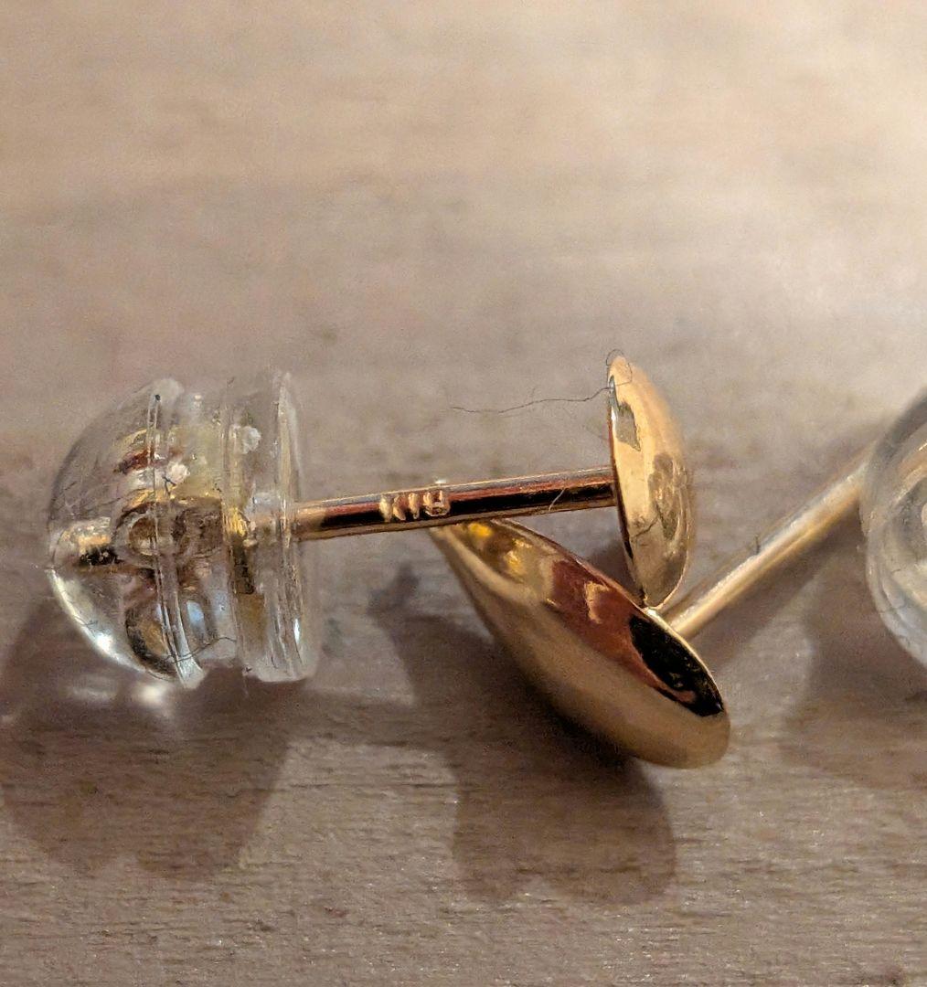 K18YG　ティアドロップピアス　セット