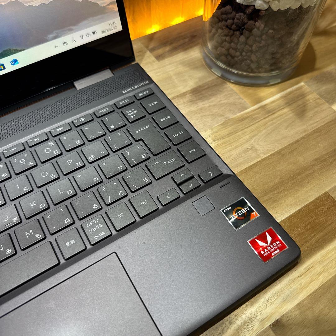 2in1モデル‼️HP☘Ryzen7☘メモリ16GB☘SSD1TB☘ノートパソコン