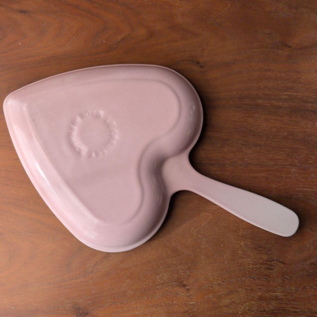 LE CREUSET スキレットダムール シェルピンク 16cm ハート型