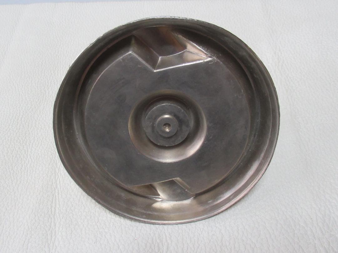 極希少非売品◆麹町区防護団上六分団解団記念 高射砲オブジェ付オイルライターと灰皿