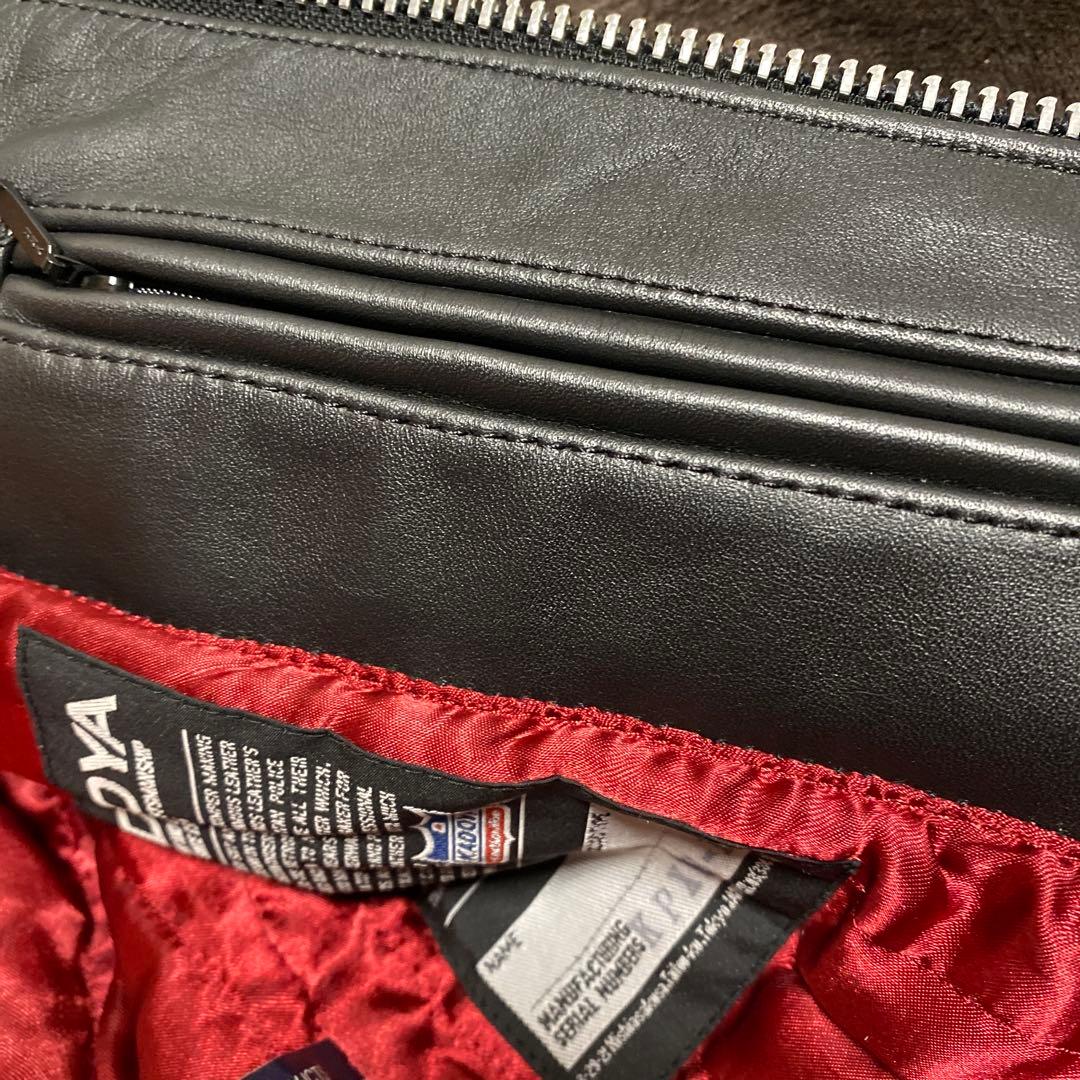 KADOYA シングルライダース　レザージャケット サイズ　Lw