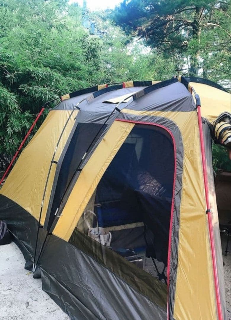 Hill Stone オールインワンテント ファミリーキャンプ　5人用