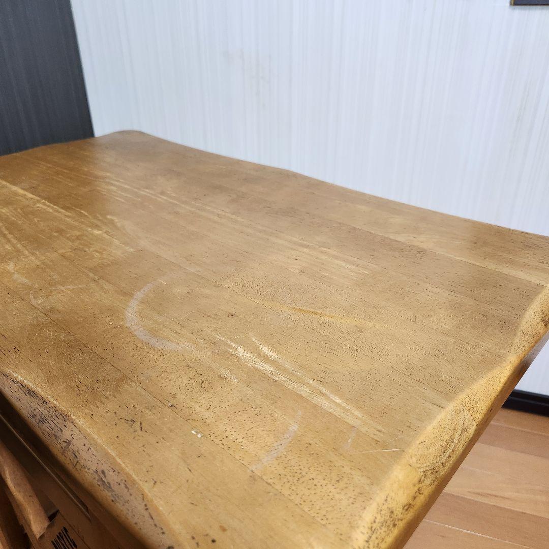 カゴ付き karimoku カリモク RUSTIC ルスティック ワゴンテーブル