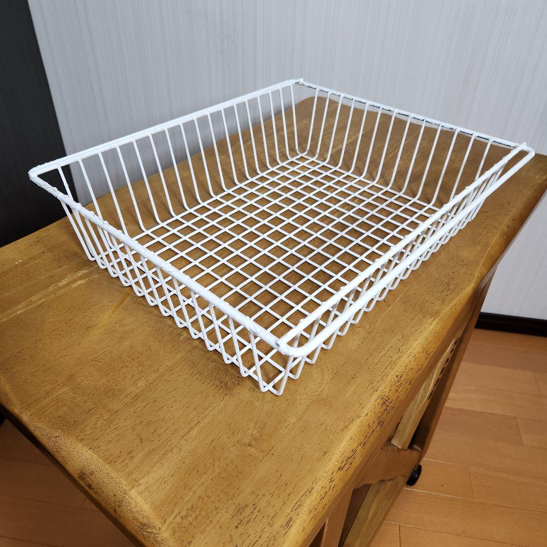 カゴ付き karimoku カリモク RUSTIC ルスティック ワゴンテーブル