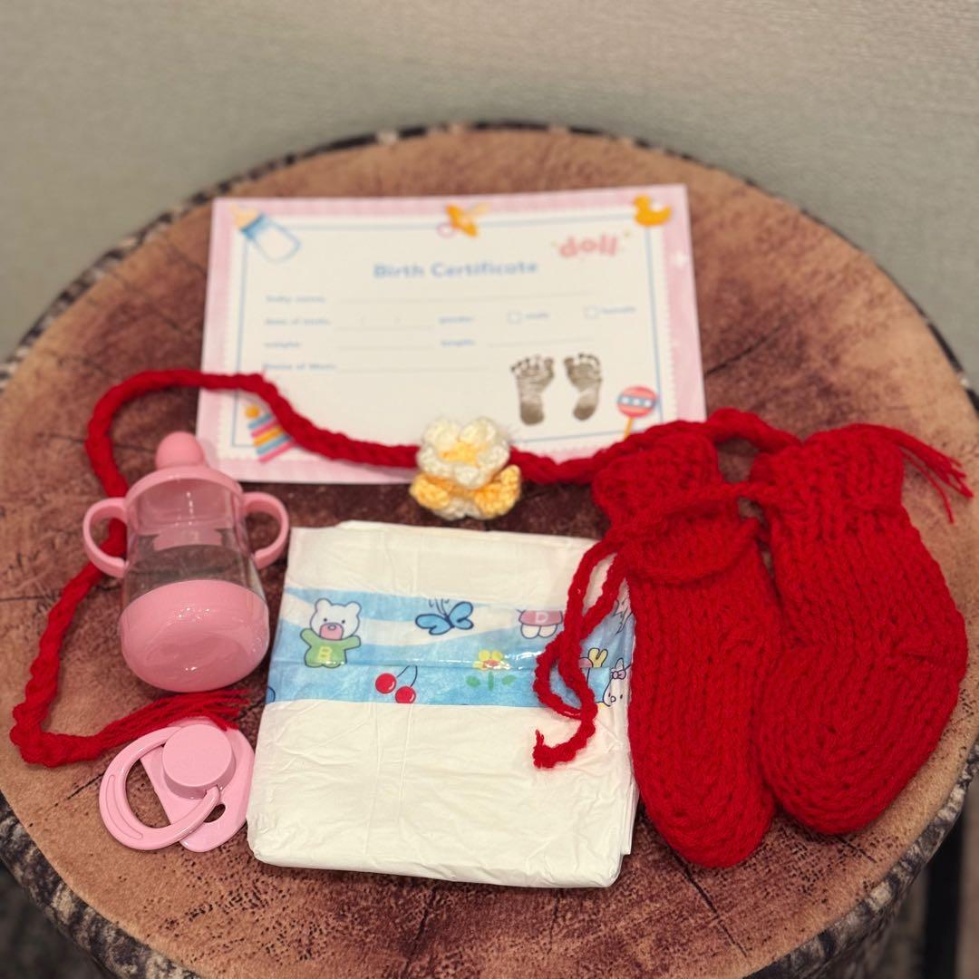 ★新品★リボーンドール フルボディー 天使の笑顔のベビーちゃん45cm 女の子