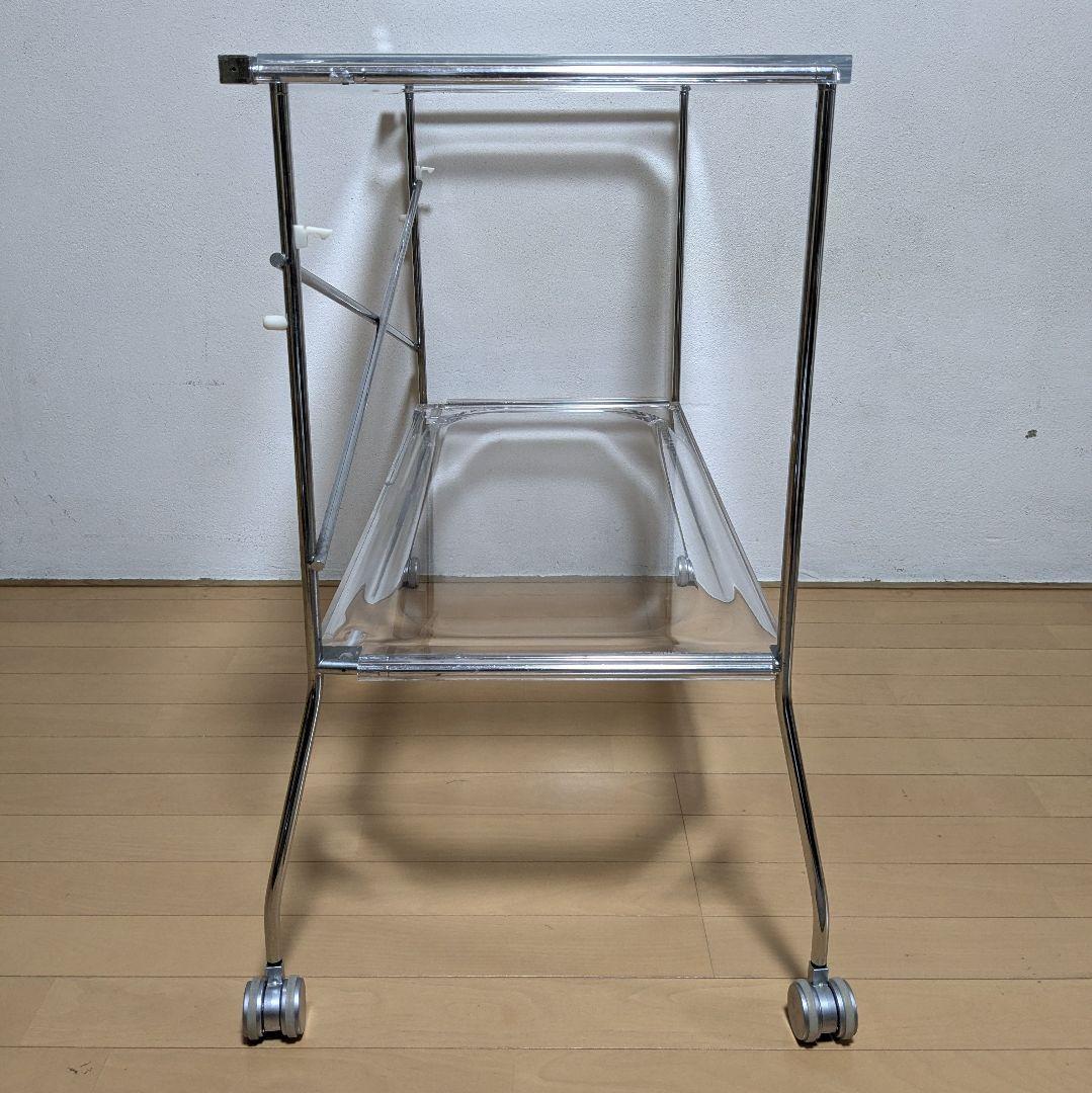 Kartell FLIP カルテル フリップ クリスタル ワゴン 折りたたみ