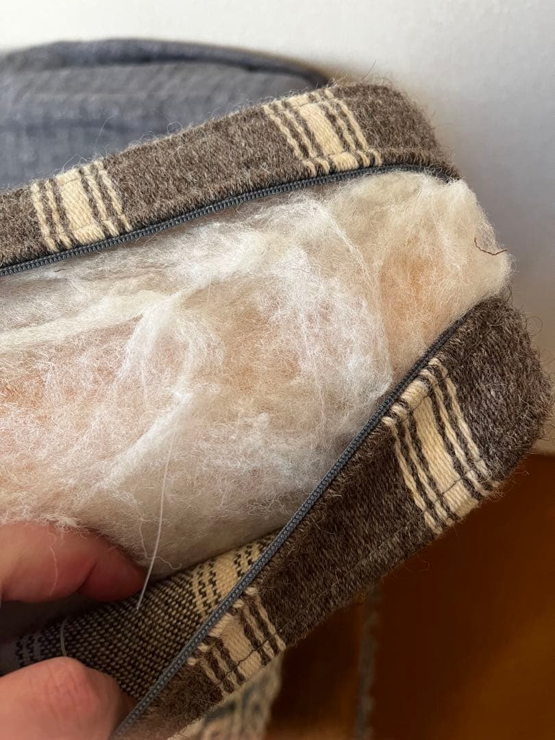 GETAMA社 GE290 ハイバック オットマン付き オーク材