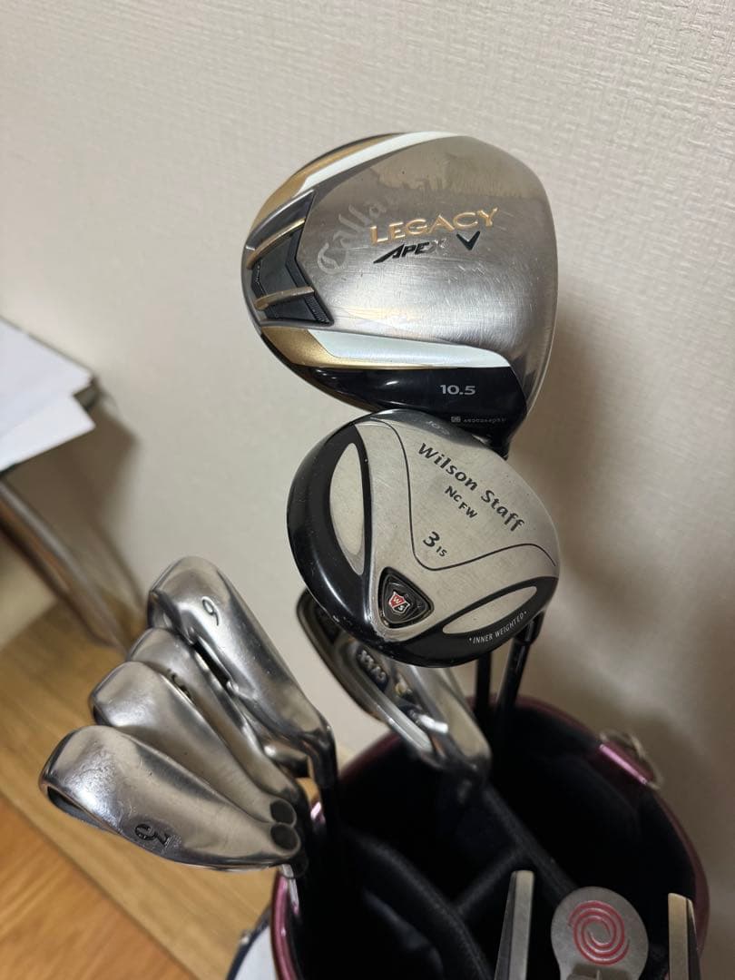 Callaway キャディバッグ ホワイト/ネイビー