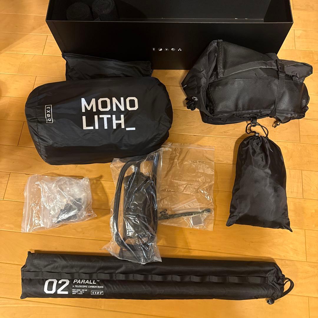 テント・タープ EXOD MONOLITH BLACK