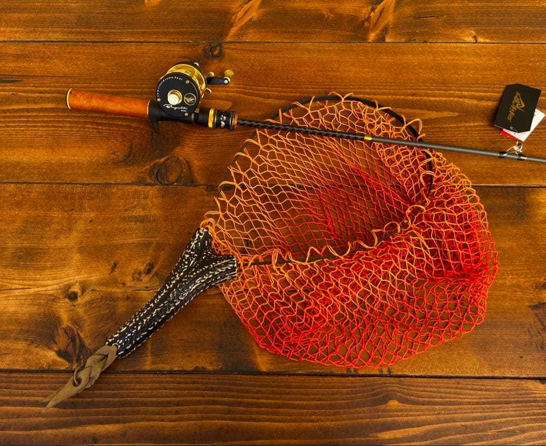 トラウトロッド　ウッドグリップ　5ft6inch ベイトテレスコロッド　渓流釣り