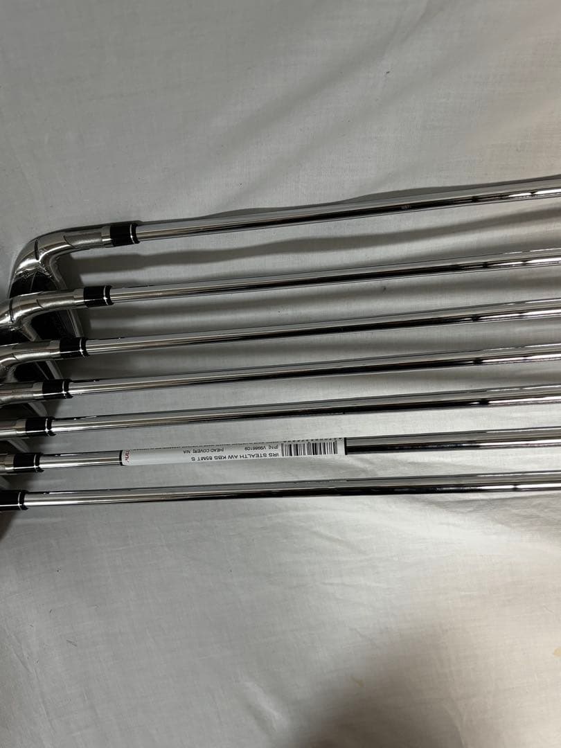 【新品】ステルスアイアンセットスチールS テーラーメイド（6〜PW・AW・SW）