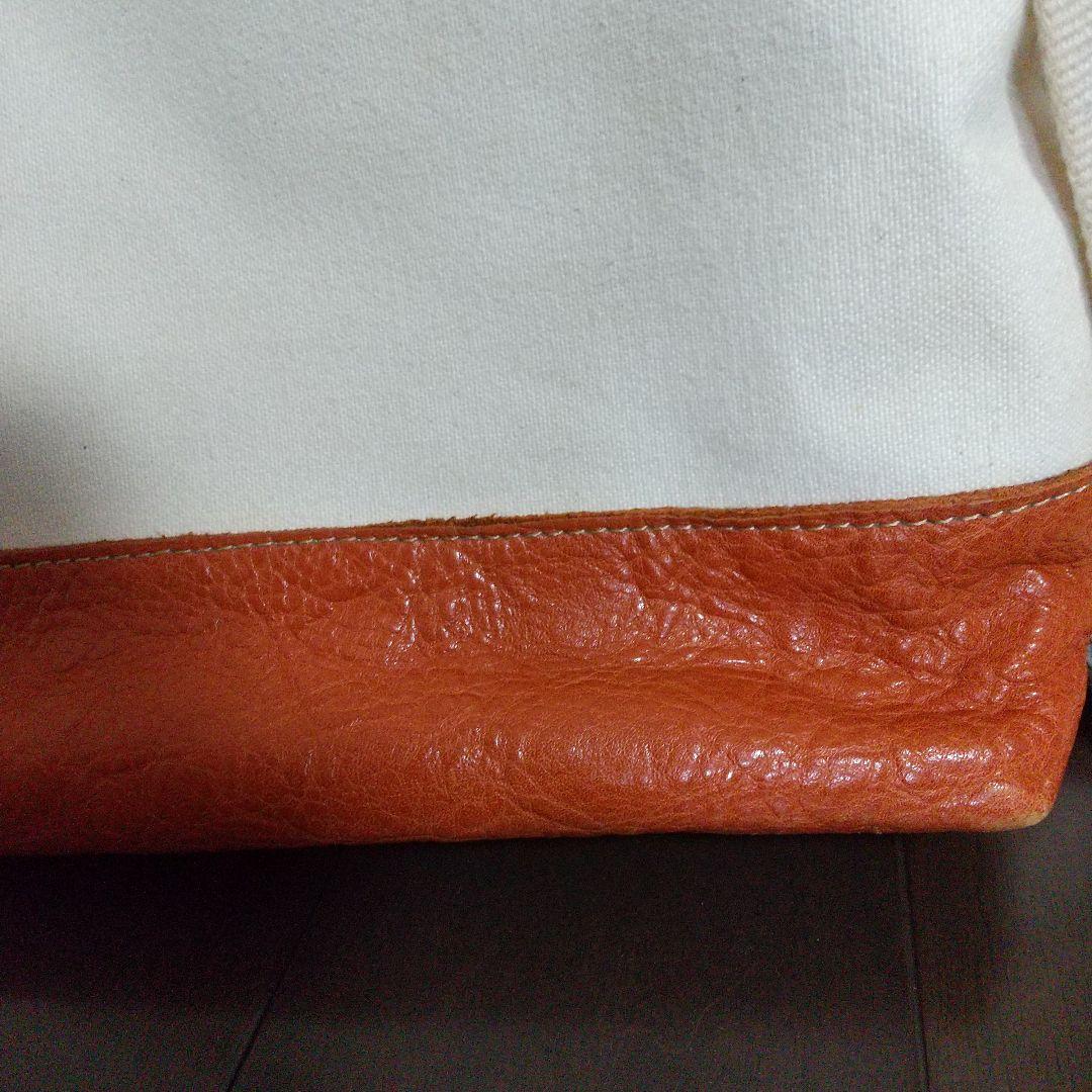 ともさま専用 八幡帆布鞄 革と高島帆布のリュック