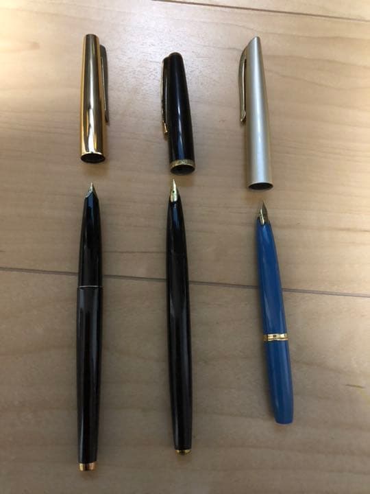 万年筆 3本セット プラチナ パイロット 14K 14金