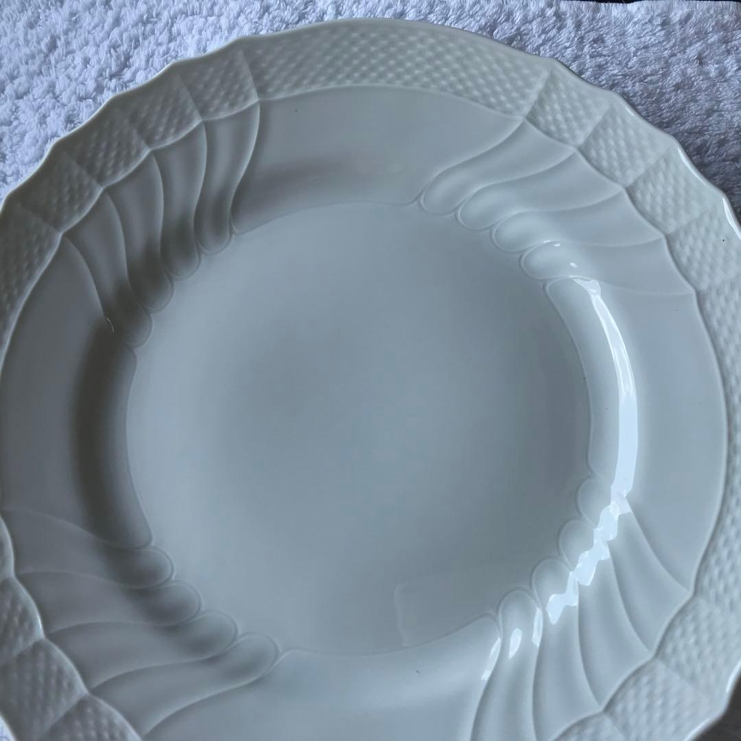 ジノリ新品ベッキホワイト　26cmプレート