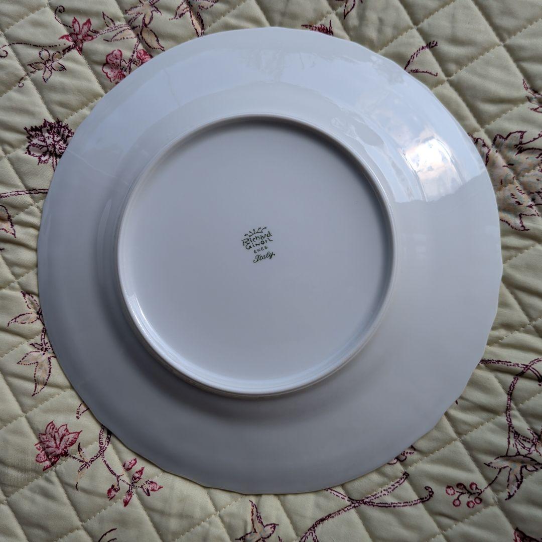 ジノリ新品ベッキホワイト　26cmプレート