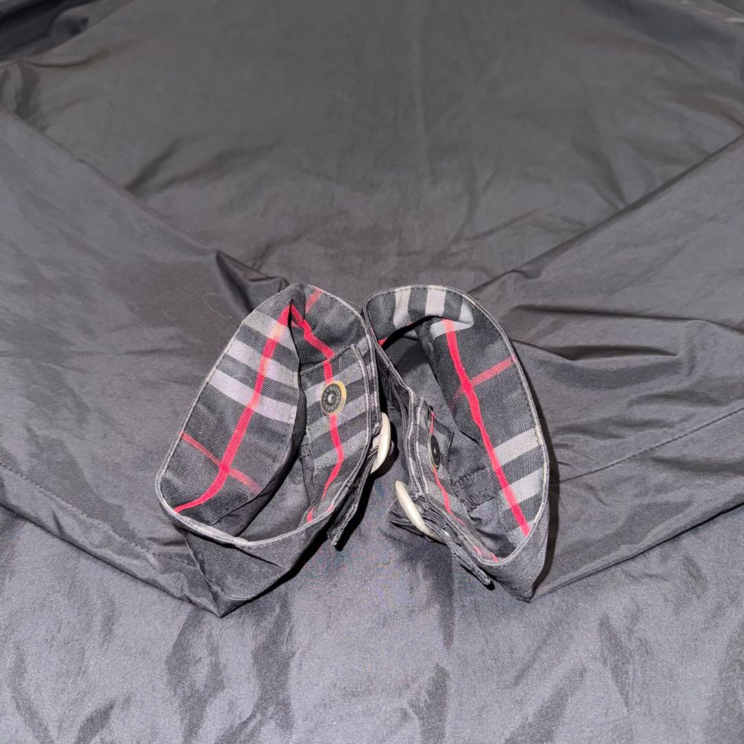 BURBERRY BLACK LABEL ノバチェック ナイロンジャケット