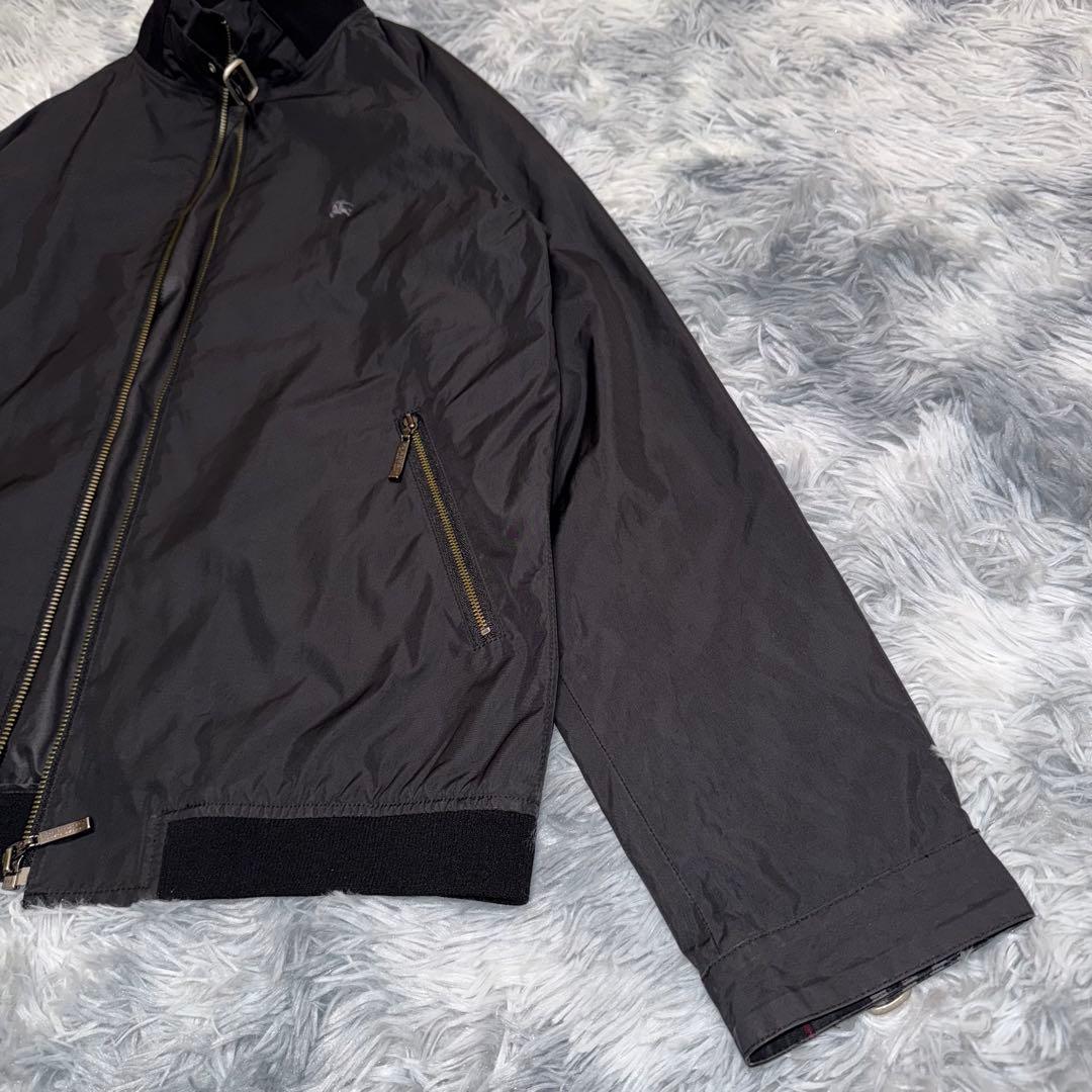 BURBERRY BLACK LABEL ノバチェック ナイロンジャケット