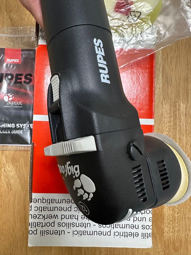 RUPES LHR75E ダブルアクションポリッシャー