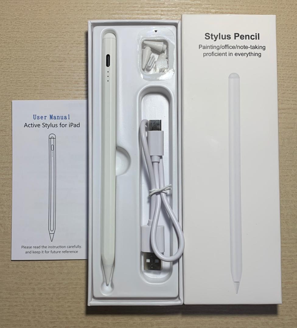 iPad (第7世代) シルバー・超美品（中古）・スタイラスペン付き