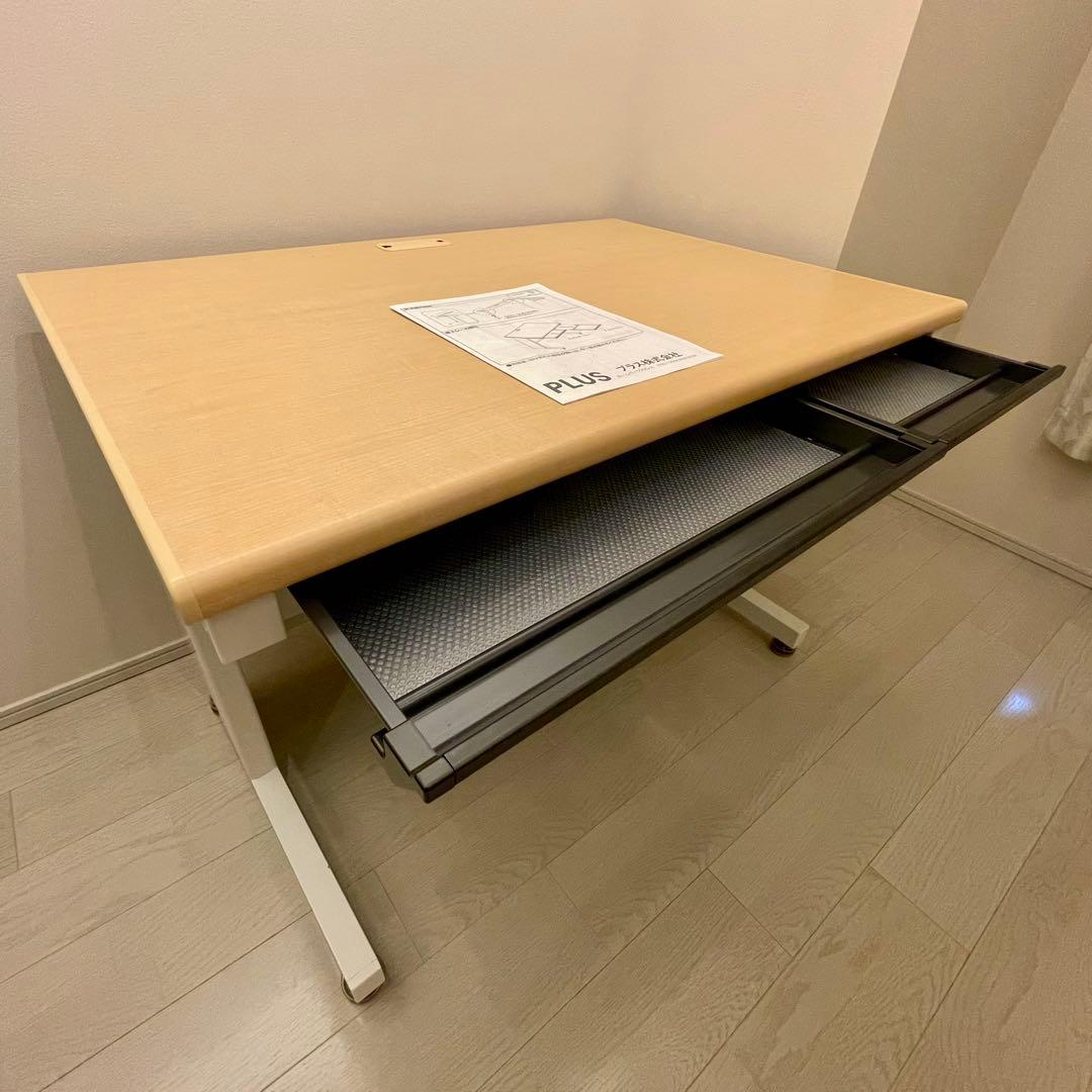プラス オフィス デスク 事務机 幅100 奥行70 SH-107H