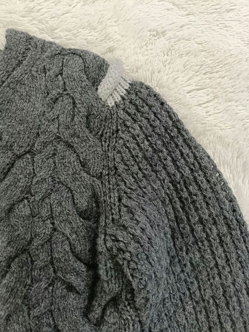 COMME des GARCONS HOMME PLUS ケーブルニット M