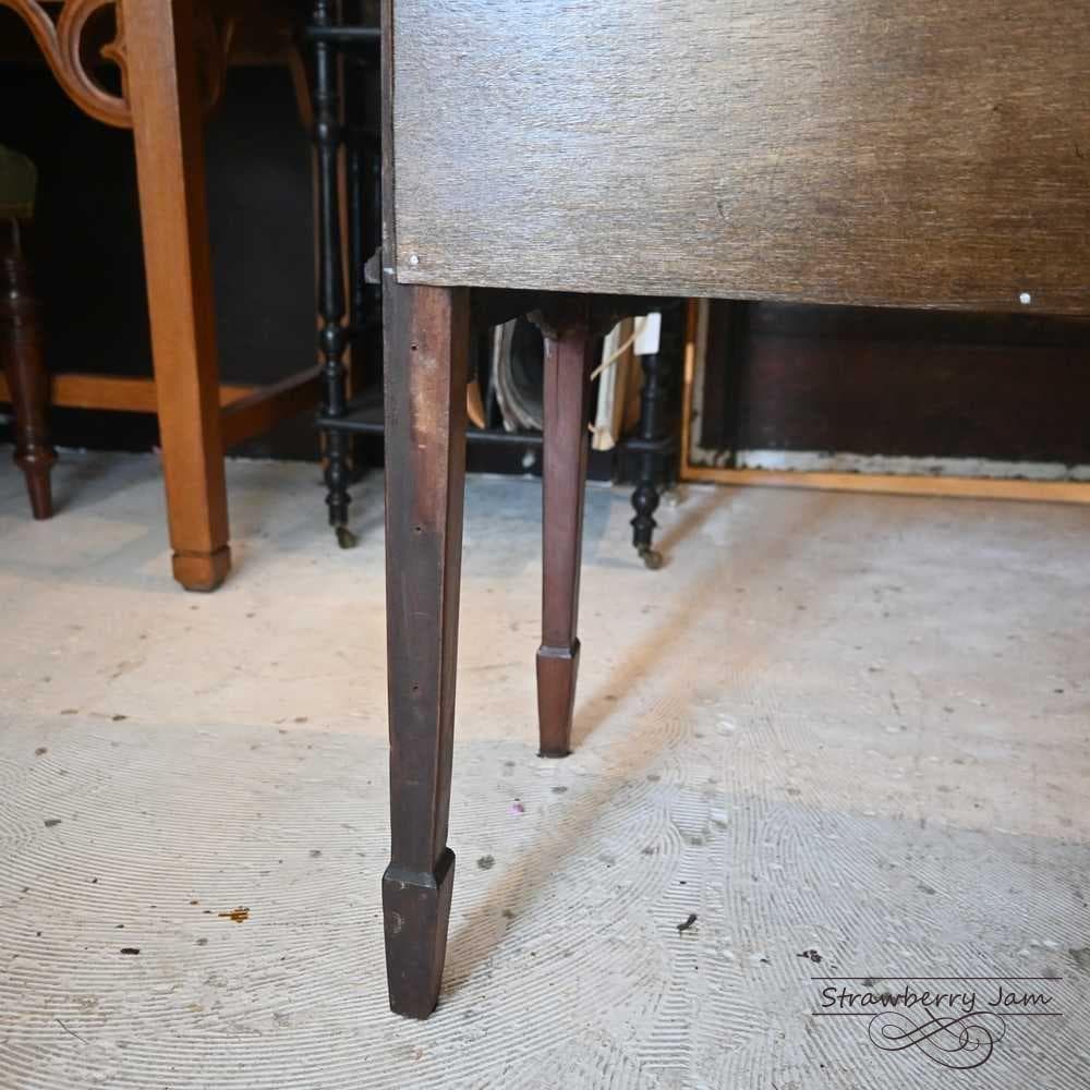 IFU-425 英国アンティーク マホガニー キャビネット 飾り棚 ガラスケース