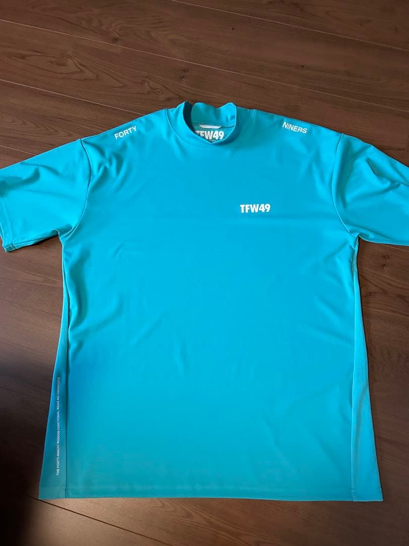 TFW49 モックネック　Tシャツ ミント