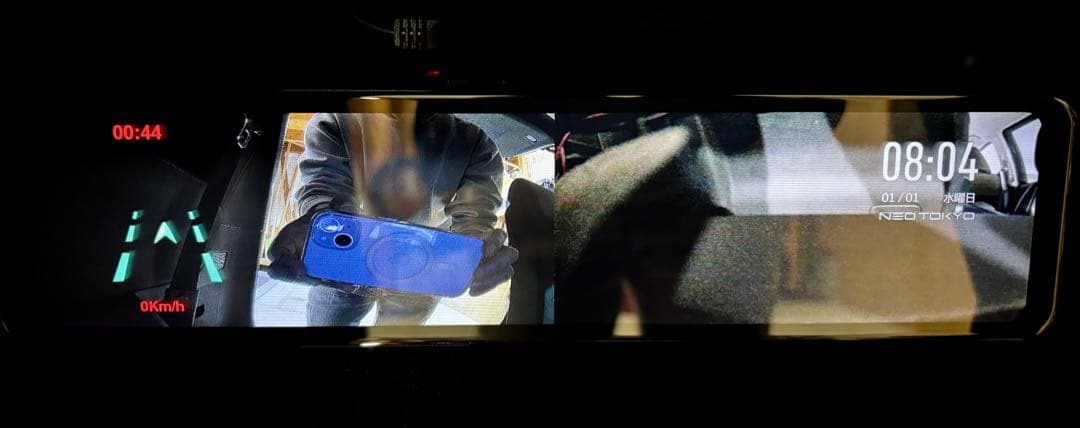 パ*ん様 NEOTOKYO ミラーカムR MRC-2020R ミラー型ドライブレ