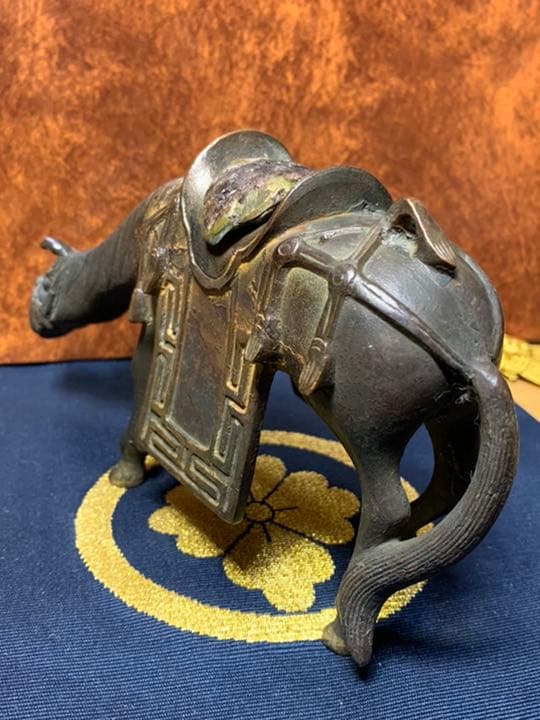 香炉 馬 香炉 ウマ香爐 時代 古玩 唐物 煎茶 香道具　アンティーク