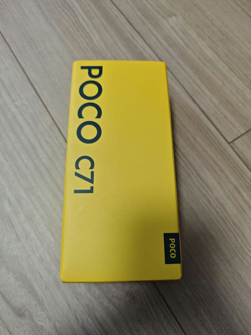 POCO C71 グローバル版　SIMフリー