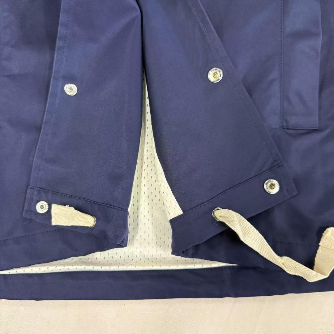 nanamica GORE-TEX 防水 コーチジャケット ネイビー L