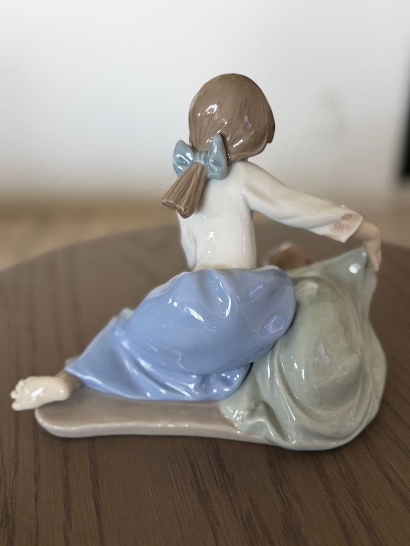 リヤドロLladro 陶器人形 置物　犬の親友　美品