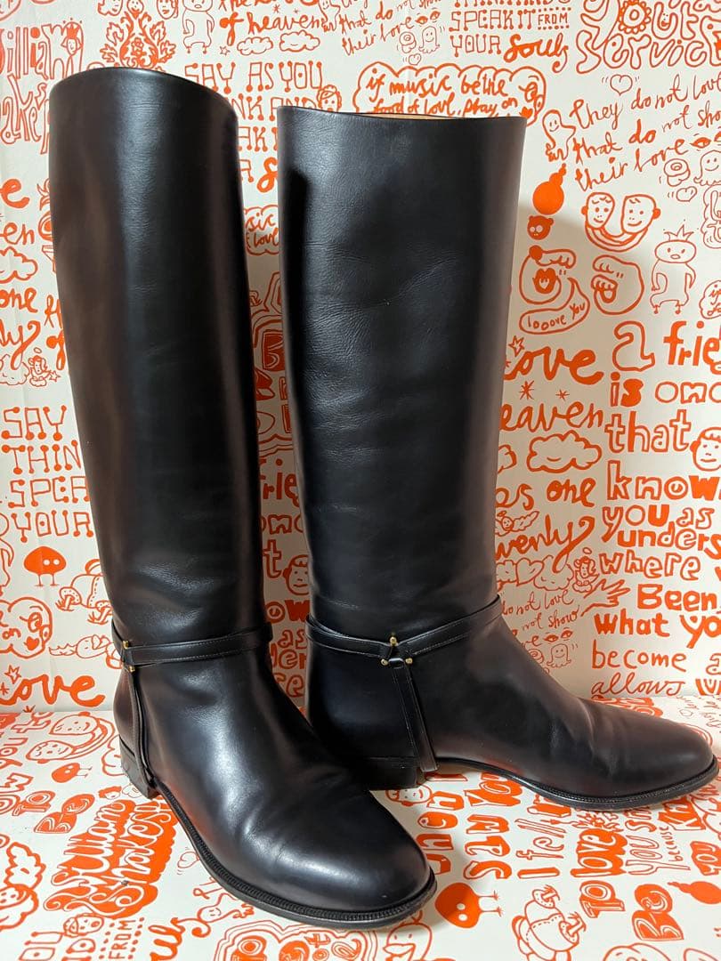 タニノクリスチージョッキーロングブーツ