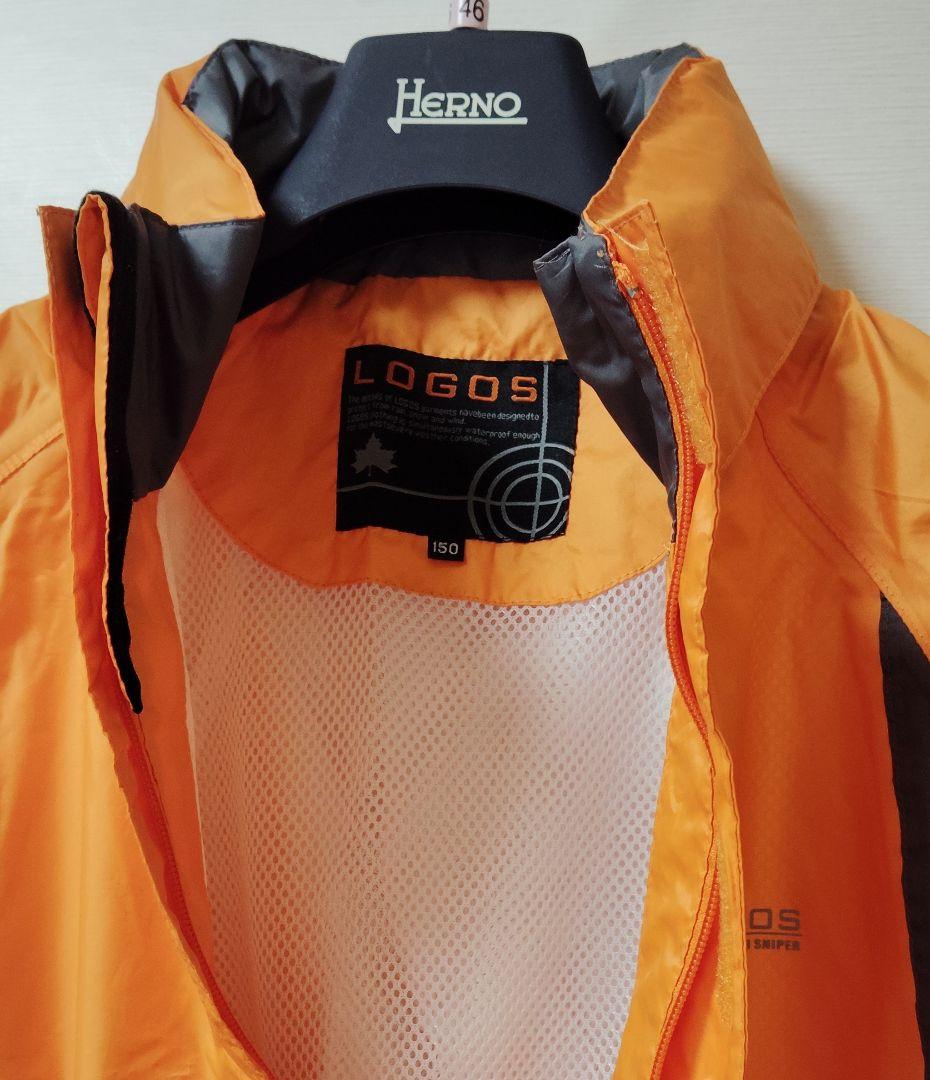 ✨️SALE　LOGOS　アウトドア　150　上下　セット　ズボン付き　オレンジ