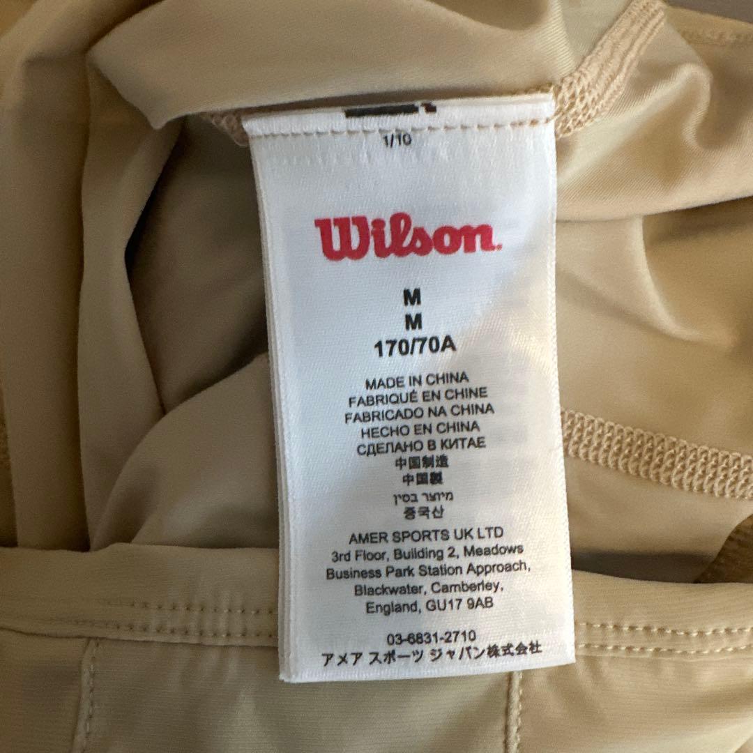 Wilson Mサイズ ベージュ プリーツスカート