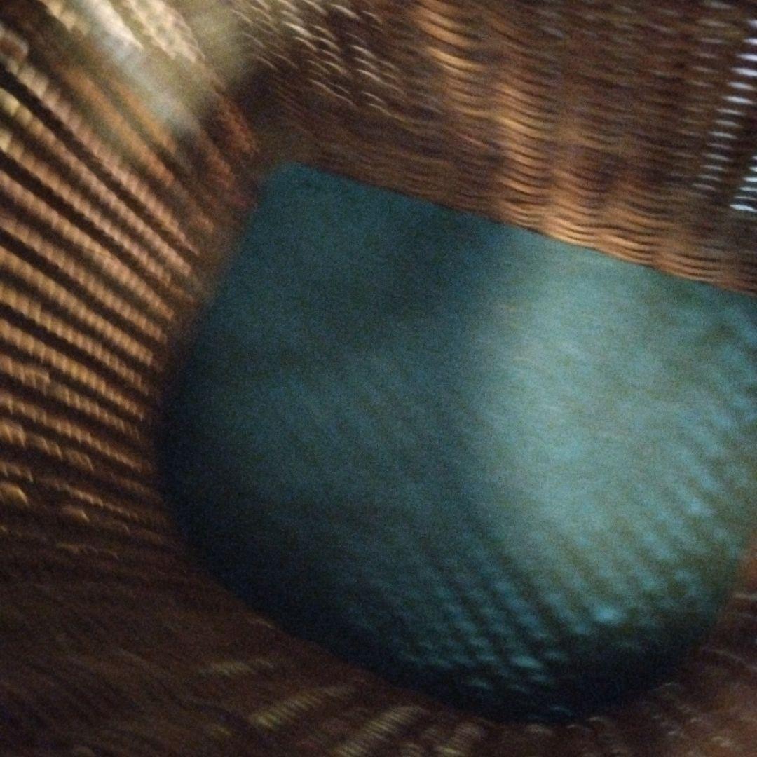 ラタン（籐）のショッピングカート【新品未使用】