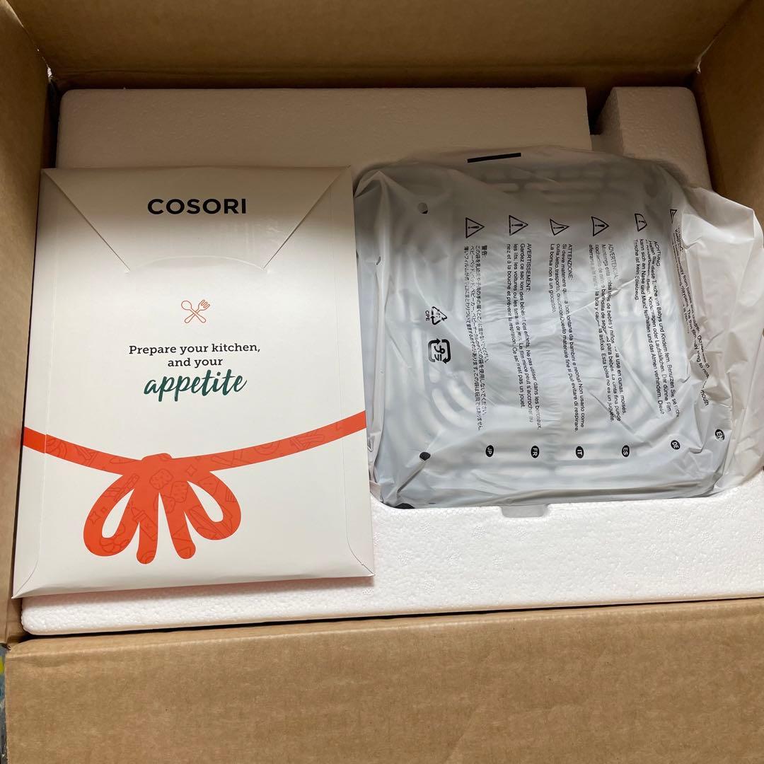 【開封・未使用】COSORI ノンフライヤー エアフライヤー 6L 大容量 料理