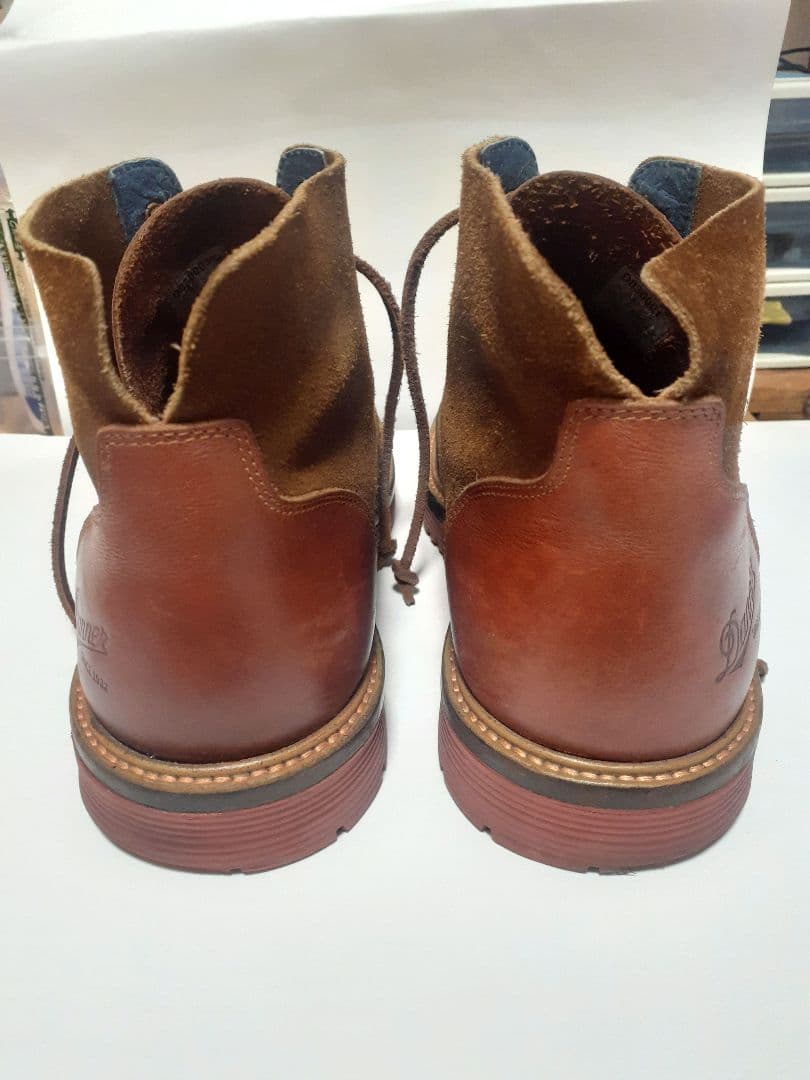 Danner ブラウン スエード·レザー ブーツ