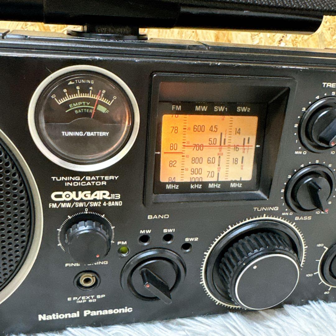 National Panasonic COUGAR113 ラジオ RF-1130