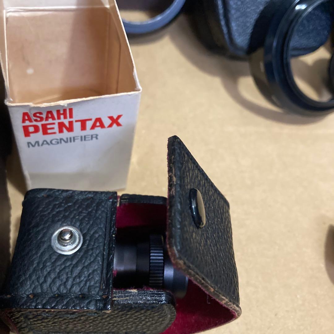 アサヒぺンタックス　一眼レフ　フィルムカメラ　セット　昭和レトロカメラ