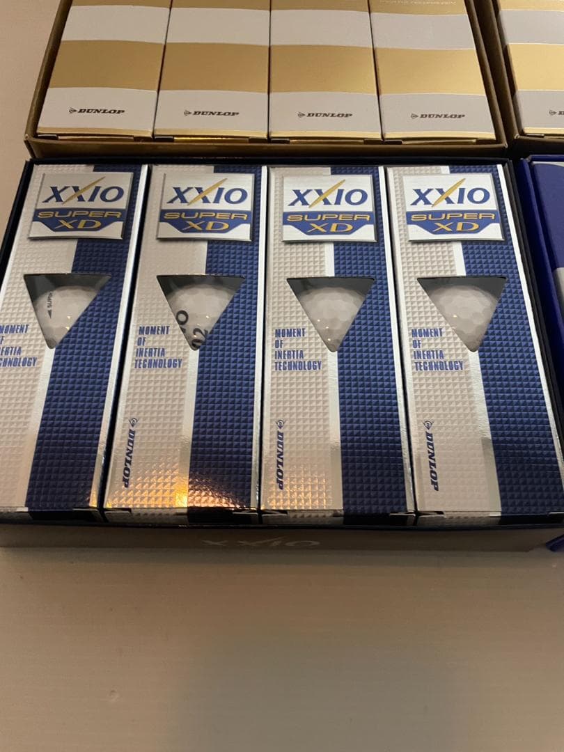 ●ゴルフボール4箱セット ●XXIO SUPER XD Newing
