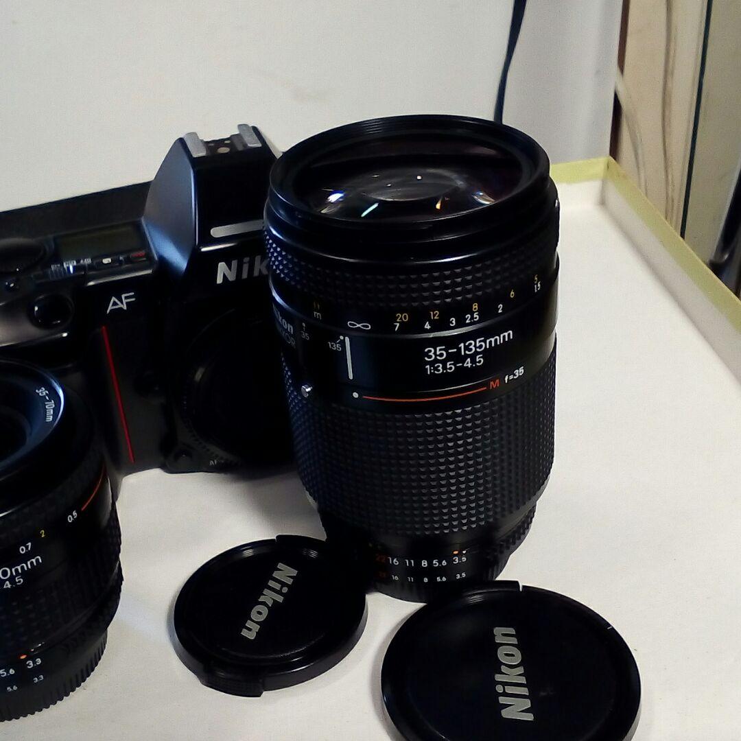 ニコン　Ｆ-801 レンズ　2本　美品