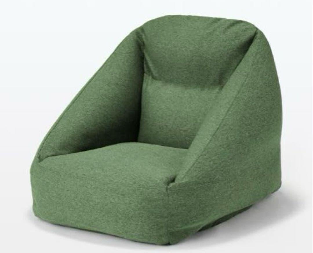✩未開封✩未使用品 無印良品 空気でできたソファ グリーン