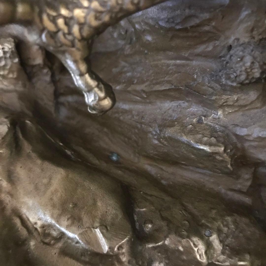 山水龍　五本指の龍　龍の置物　風水置物