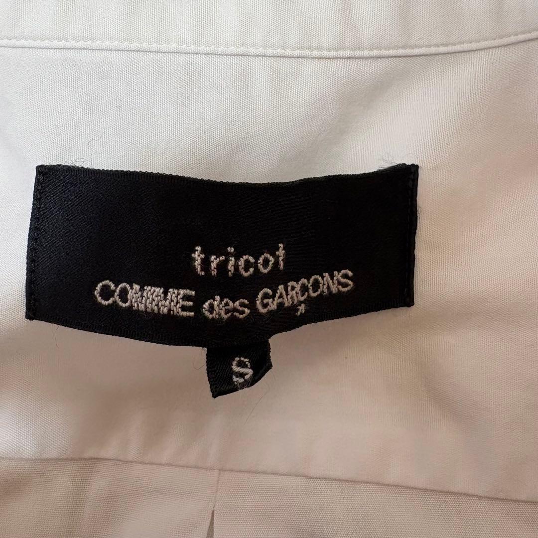 トリココムデギャルソン20SS 花柄 ラウンドカラーシャツ Sサイズ